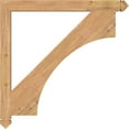 thumbnail image 3 of Ekena Millwork 3 1/2"W x 42"D x 42"H Westlake Arts & Crafts Smooth Bracket, Western Red Cedar, 3 of 4