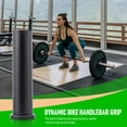 thumbnail image 4 of unbranded Barbell Handlebar Grip Negro De Plástico Con Antideslizante Para Fitness Y, 4 of 8