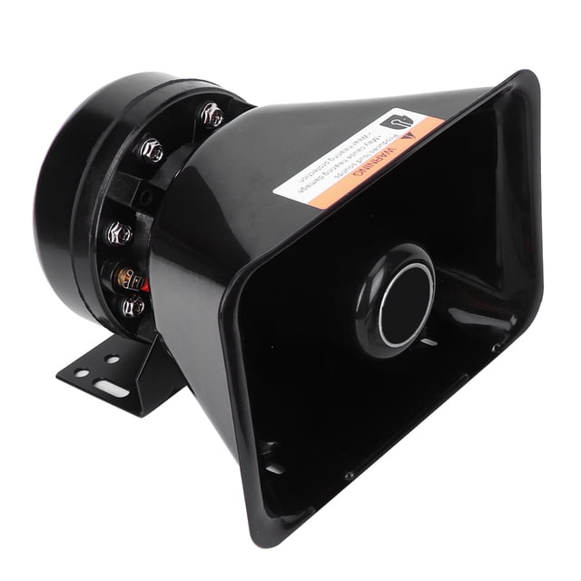 ALARMA DE ADVERTENCIA DE CARRO HOJO Kits De Bocina De Fuego 9 Sonidos Con Megáfono Fuerte Altavoz 130dB 200W