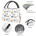 thumbnail image 4 of Fotbe Puppy Bolsa Térmica Portátil con Estampado, Bolsa de Entrega de Alimentos Aislada, Bolsa Reutilizable de Gran Capacidad para Comidas y Supermercado, 4 of 6