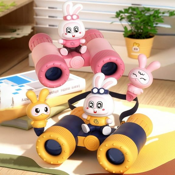 Msgweeeg Kids Toys Girls Binoculars Children's Toys High-definition High Power 8x Mirror Outdoor Small Portable Binoculars, Boys and Girls Christmas Gifts Birthday Gifts Gifts for Teenagers