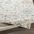 thumbnail image 5 of Chester Teal 5'3" x 7'3" Traditional Rectangle Area Rug, 5 of 7