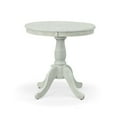 thumbnail image 2 of Carolina Classics Fairview 30" Round Pedestal Dining Table in Whitewash, 2 of 4