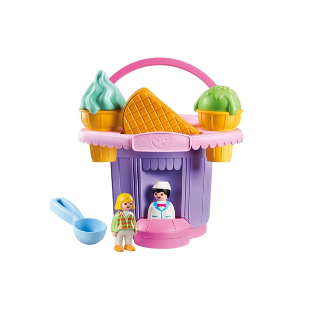 PLAYMOBIL Ice Cream Shop Sand Bucket
