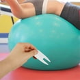 thumbnail image 4 of BESTYASH Yoga Ball Plug 1 Set Abs White For Exercise Ball Inflatable Bed Pool, 4 of 8
