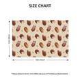 thumbnail image 4 of Placemats Set Of 4 / 6, Chocolate Print No.J912 Placemats For Dining Table Indoor/Outdoors Heat Resistant Washable Placemats 18" X 12", 4 of 8