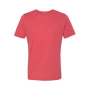 Next Level Mens Satin Label Front Cover Stitch T-Shirt, Style NL6200