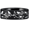 thumbnail image 6 of Birds and Branches Tungsten Carbide Ring, 6 of 11