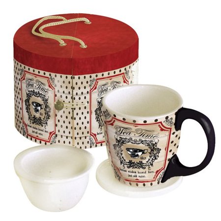 

Lang Wisdom Brewed Here Tea Cup Set
