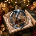 thumbnail image 3 of CHJK Glowing Christmas Story Ornament, Light-Up Mini Holiday Scene with Warm LED Light, Festive Keepsake Gift for Home Christmas Party Decoration, #6, 3 of 6