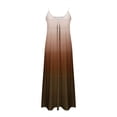 thumbnail image 4 of Liquidation d'Été 2025! Robe pour Femmes Grande Taille, Liquidation de Robes d'Été pour Femmes, Robe d'Été Décontractée pour Femmes à Plis Imprimée Camis Sans Manches à Col en V, 4 of 5