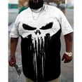 thumbnail image 2 of playera grande y alto para hombre big and tall men t shirt camisas playeras manga corta XL 3DTS10002, 2 of 7