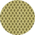 thumbnail image 1 of Ahgly Company Tapis d'Intérieur Lavable en Machine Carré Rouge Brun, 3 Pieds Carré, 1 of 7