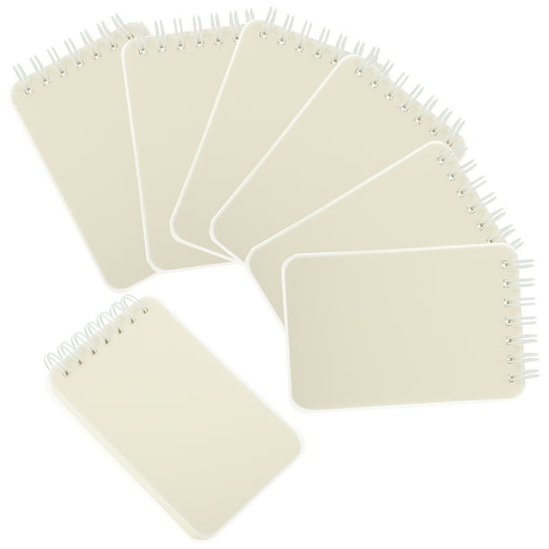 10 cuadernos pequeños en espiral, bloc de notas de bolsillo, bloc de notas pequeño, bloc de notas pequeño portátil