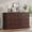 Cherry-A(6 Drawers), variant on Meteorleg Farmhouse 6 Drawer Dressers for Bedroom, 53.9'' Wide Dresser & Chests of Drawers, Horizontal Wooden TV Stand Dresser for Bedroom, Hallway, Living Room, Cherry
