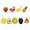 thumbnail image 5 of Acrylic Name Tags Acrylic Cup Lid Labels Fruit Pattern Design Stylish Drinkware Identification Tags Mug Lid Nameplate for 40oz Office Water Bottle, 5 of 8