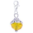 thumbnail image 1 of 20pcs Assorted Color Crystal Dangle Charms Pendant with Lobster Clasp Jewelry Making Accessory Fit Floating Locket Charms Necklaces Yellow, 1 of 6