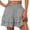 J, variant on Gsakboxl Women's Shorts 2026 Summer Women High Waist Romantic Floral Printed Pleated Ruffle Hem Loose Casual Vacation Daily Wear Lightweight Breathable Beach Shorts Blue1