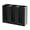 Black, variant on Acrylic Cup and Lid Holder, 3 Compartment, Disposable Coffee Cup Dispenser Cup Storage Organizer, Black