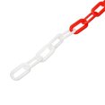 thumbnail image 4 of Unique Bargains 0.3' Diameter 39Ft Length Plastic Chain Barrier, Safety Link Chain Stanchion for Crowd Control, Red White, 4 of 6