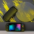 thumbnail image 2 of PlayVital ZealProtect Protective Case for Nintendo Switch Lite, Hard Shell Ergonomic Grip Cover for Nintendo Switch Lite w/Screen Protector & Thumb Grip Caps & Button Caps - Gradient Black Yellow, 2 of 6