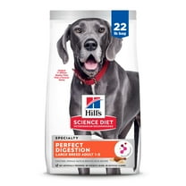Hill's Science Diet Perfect Digestion Whole Grain Chicken, Rice & Oats Dry Dog Food, 22lb Bag