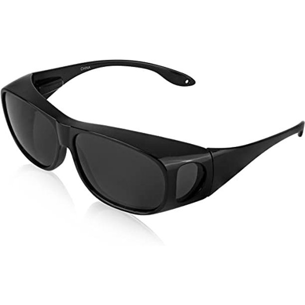 Sunny Pro Fitover Sunglasses Polarized Lens Cover Wear Over Prescription Glasses