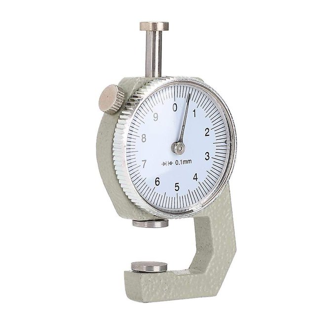 Herramienta de medición de calibre de esfera redonda de 0-10mm, herramienta de medición de cuero para manualidades de bolsillo, herramienta de medición de 11 Feliz Sencillez