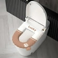 thumbnail image 5 of Four Season Toilet Seat Cushion,Warm Washable EVA Cushion,Soft Quality,Universal for Round Rectangular Seats,High Elasticity,Easy to Install Clean,Full Surround Design,Household Toilet Seat Cover, 5 of 6