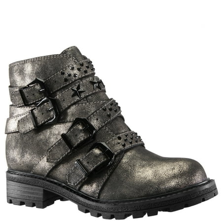 

KIDPIK Girls Studded Strapped Boot Size: 11 Toddler - 6 Youth
