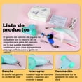 thumbnail image 2 of Juguetes Interactivos Ratón USB Recargable con Luces LED y Accesorios para Gatos en Interiores, 2 of 6