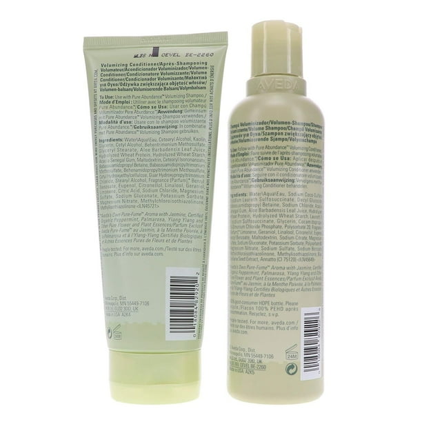 Aveda Pure Abundance Volumizing Shampoo and Clay Conditioner