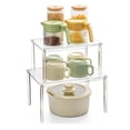 thumbnail image 6 of Clear Acrylic Cabinet Organizer, Shelf Organizer for Kitchen Pantry Storage and Display, Desk Shelves for Spice Organization, Clear Storage Shelf for Makeup Bathroom and Room Decor, 6 of 7
