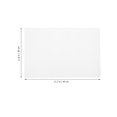 thumbnail image 1 of Minkissy 10 Sheets Cross Stitch Cloths for Embroidery Fabric Linen Cloth Needlework Fabric White, 1 of 8