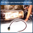 thumbnail image 3 of Conjunto de arnés de cableado de faros Unique Bargains No.07P973702 para Volkswagen GTI 2016-2020 Luces de niebla Cable de arnés 2 terminales 30cm L 1 conjunto, 3 of 7