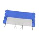 thumbnail image 4 of Toldo de malla para techo de montacargas, protección solar, lluvia y fácil instalación. Azul oscuro 105x140cm, 4 of 7