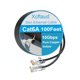 thumbnail image 1 of wonima11 Cat 6 Patch Cable 100 feet, Slim Cat6a Ethernet Cable 10Gbps 550Mhz, UTP Pure Copper Ethernet Cable Cat6, Flexible Thin Cat6a Patch Cable for Network Devices Setup, Black, 1 of 1