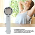 thumbnail image 3 of Portable Handheld Fan, Semiconductor Cooling Loop, Personal Foldable Fan, 2000mAh Rechargeable Battery, Quiet, Indoor Travel Beach Camping, Convenient Travel for Present, 3 of 7