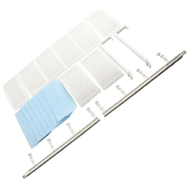 Air-Conditioning Wind Deflector Air-Conditioning Windshield with 8 Panel for Anti Direct Blowing