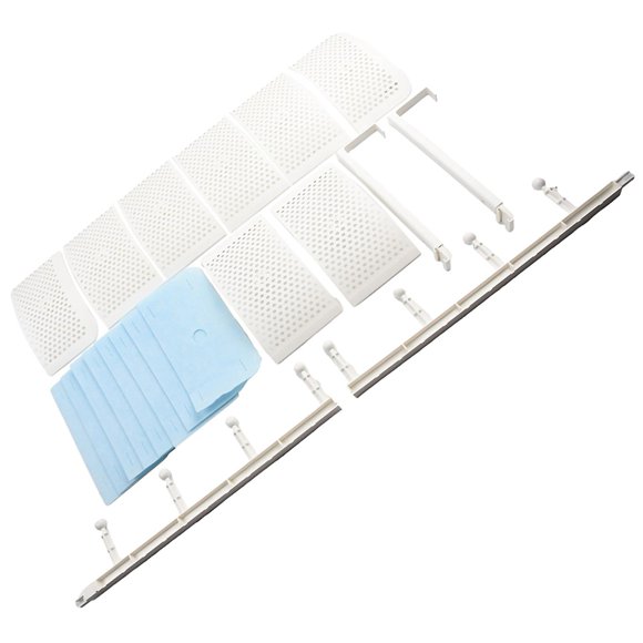 Air-Conditioning Wind Deflector Air-Conditioning Windshield with 8 Panel for Anti Direct Blowing