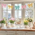 thumbnail image 2 of Easter Decorations - 6.5 Ft Pastel Velvet Bow Garland - Spring Room Decor For Home Party Office - Coquette Birthday Decorations For Table Door Mantel Window Wall, 2 of 5