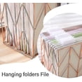thumbnail image 5 of 12 Pack Hanging File Folders Filing Cabinet Organizer Letter Size 1/5 Cut Adjustable Tabs Decorative For Home Office School Classroom,4 Colors, 5 of 5