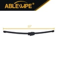 thumbnail image 6 of ABLEWIPE Front & Rear Windshield Wiper Blades Fit For Audi Q5 2018-2023, Set of 3, Front Wiper Blades and Rear Wiper, Y27D0U9S, 6 of 8