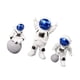 thumbnail image 4 of Figuras de astronauta Juguetes, Figuras de astronauta de 3 piezas Figuras de astronauta Juguetes de astronauta en miniatura Rendimiento probado, 4 of 8