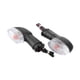 thumbnail image 3 of 2 luces de señal de giro fáciles de instalar, 12 V, para motocicleta Cubierta blanca, 3 of 9