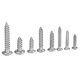 thumbnail image 3 of Ensemble de 410 vis autotaraudeuses mixtes pour mini-outils électriques, tête ronde M3/M4/M5, 3 of 4
