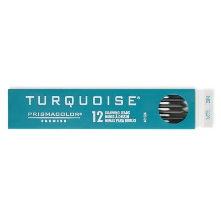 Prismacolor Turquoise Drawing Leads, 3H