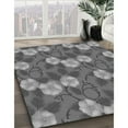 thumbnail image 2 of Ahgly Company Indoor Round Patterned Gray Dolphin Gray Area Rugs, 3' Round, 2 of 6