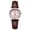 AW25901 Pink Dial-Belt, variant on Women’s Dress Watch 28mm Swiss Quartz Watch with Date, Sapphire Crystal, Leather Strap, Stainless Steel Case, Gift for Women Pink