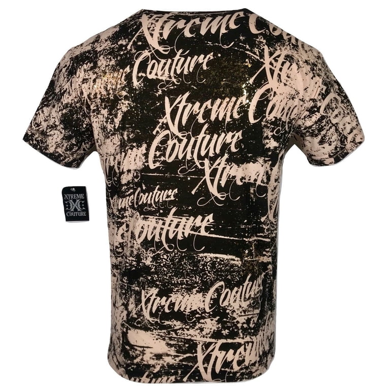 Xtreme Couture T- Shirt Decretum Print Mit Kreuz Und Fleur De Lis